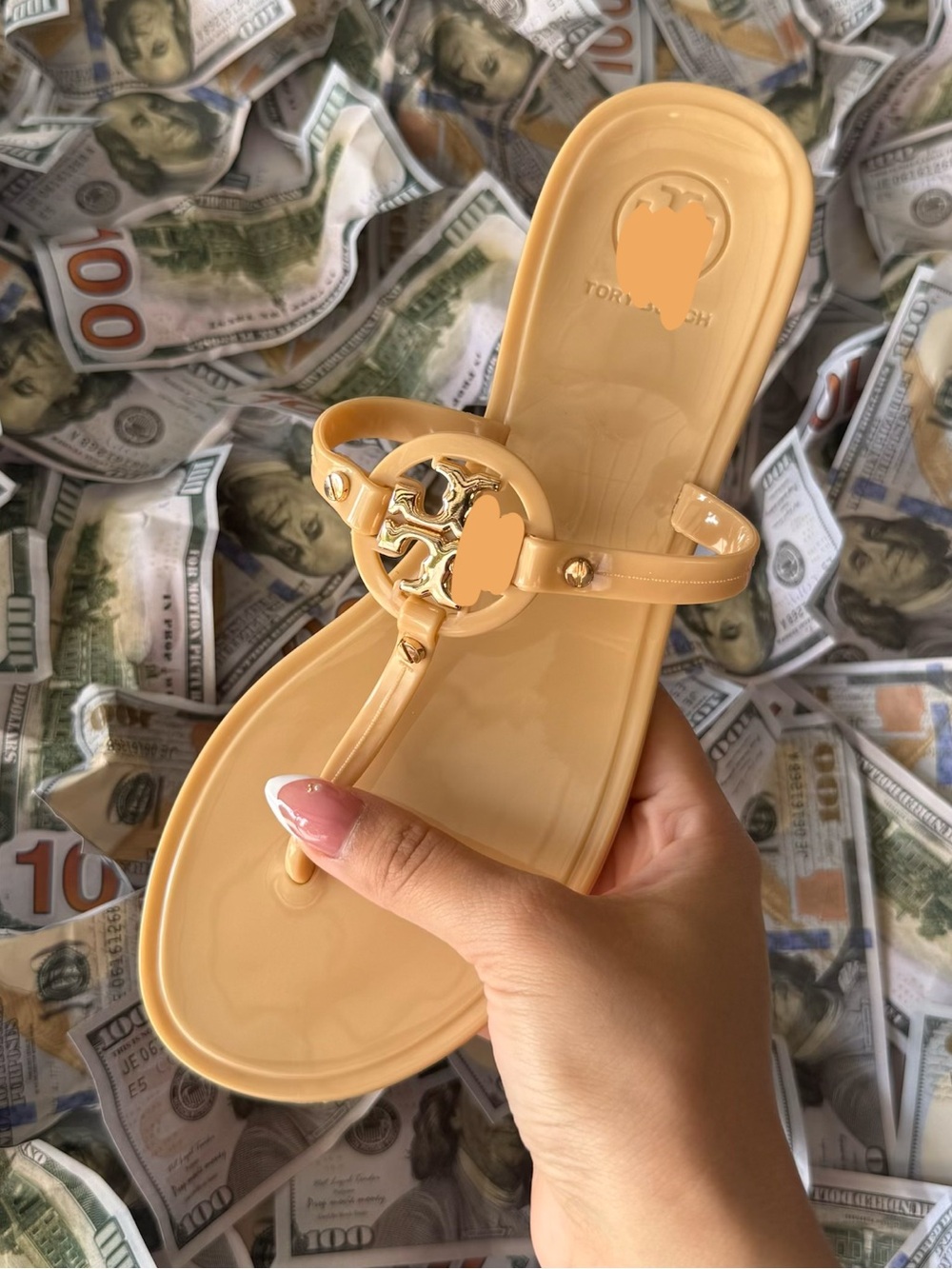 New women’s nude jelly fashion sandals